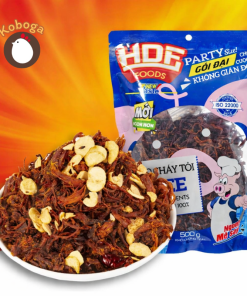 Khô heo cháy tỏi Kobe 500g