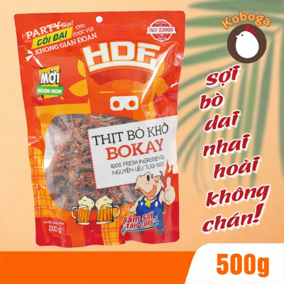 Gói bò khô 500g của Koboga