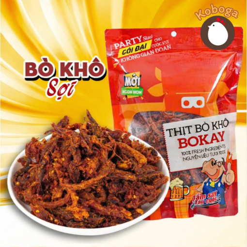 Thịt bò khô sợi Bokay Koboga