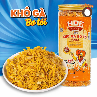 Khô Gà Bơ Tỏi Cooky 450g