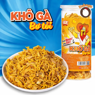 Khô Gà Bơ Tỏi Cooky 250g