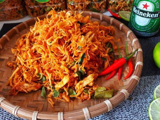 sợi khô gà ngon