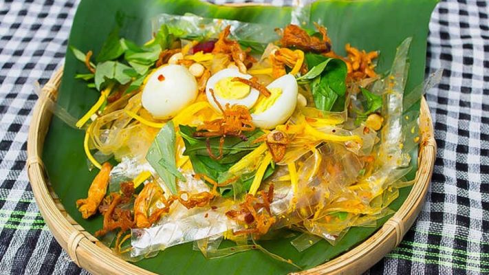 bánh tráng trộn đồ ăn vặt