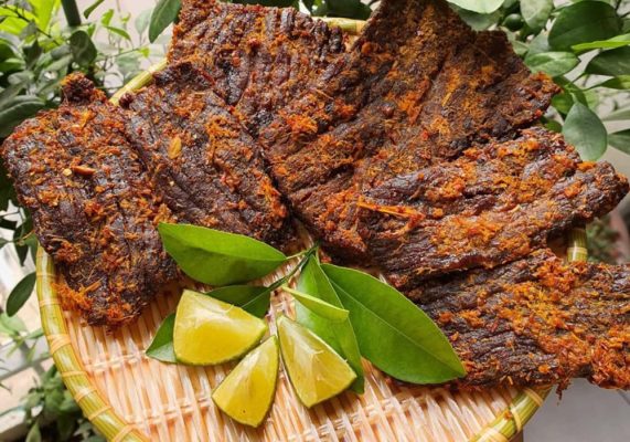 Đặc sản thịt bò khô vùng cao