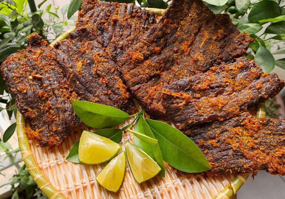 Đặc sản thịt bò khô vùng cao