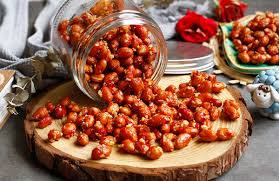 Đậu phộng rang tỏi ớt