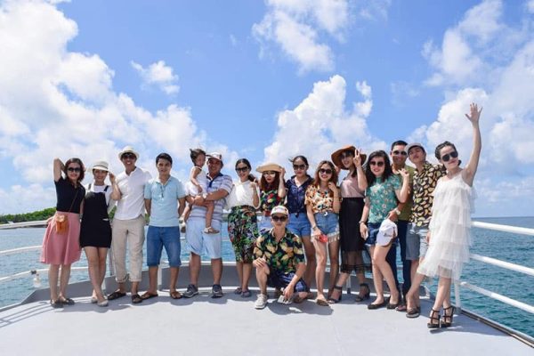 du lịch với người thân yêu